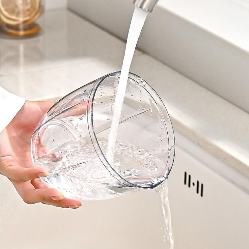 Food Chopper Hand Pull String Vegetable Cutter Onions Garlic Chopper Portable Food Mincer for Garlic Ginger Herbs Nuts Durable Kitchen Food Processor (500 ML)